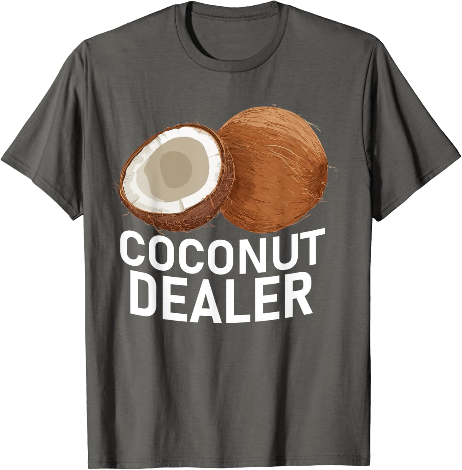Humorous Coconut Lover Coconut Dealer Palm Tree Juice Drink TShirt